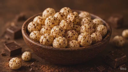 Belgian Chocolate Drizzle Makhana